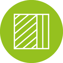 Remplissage vitré, semi-vitré ou plein