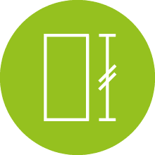 Hauteurs personnalisables<br> (jusqu’à 6m)