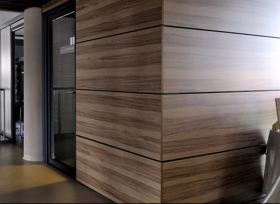 Cloisons pleines joints creux