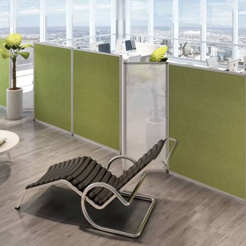 pose cloisonnette panneau acoustique