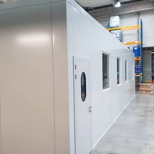 installation cloison panneau sandwich