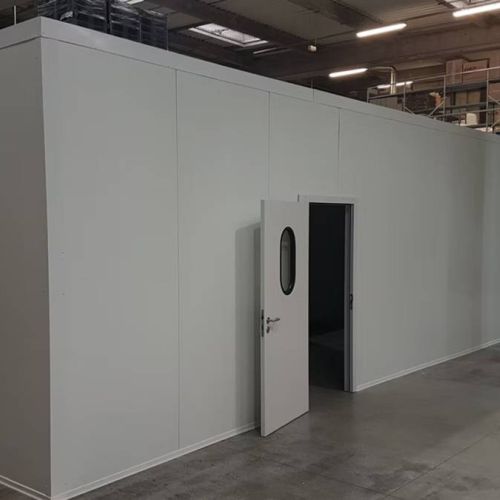 aménagement cloison panneau sandwich